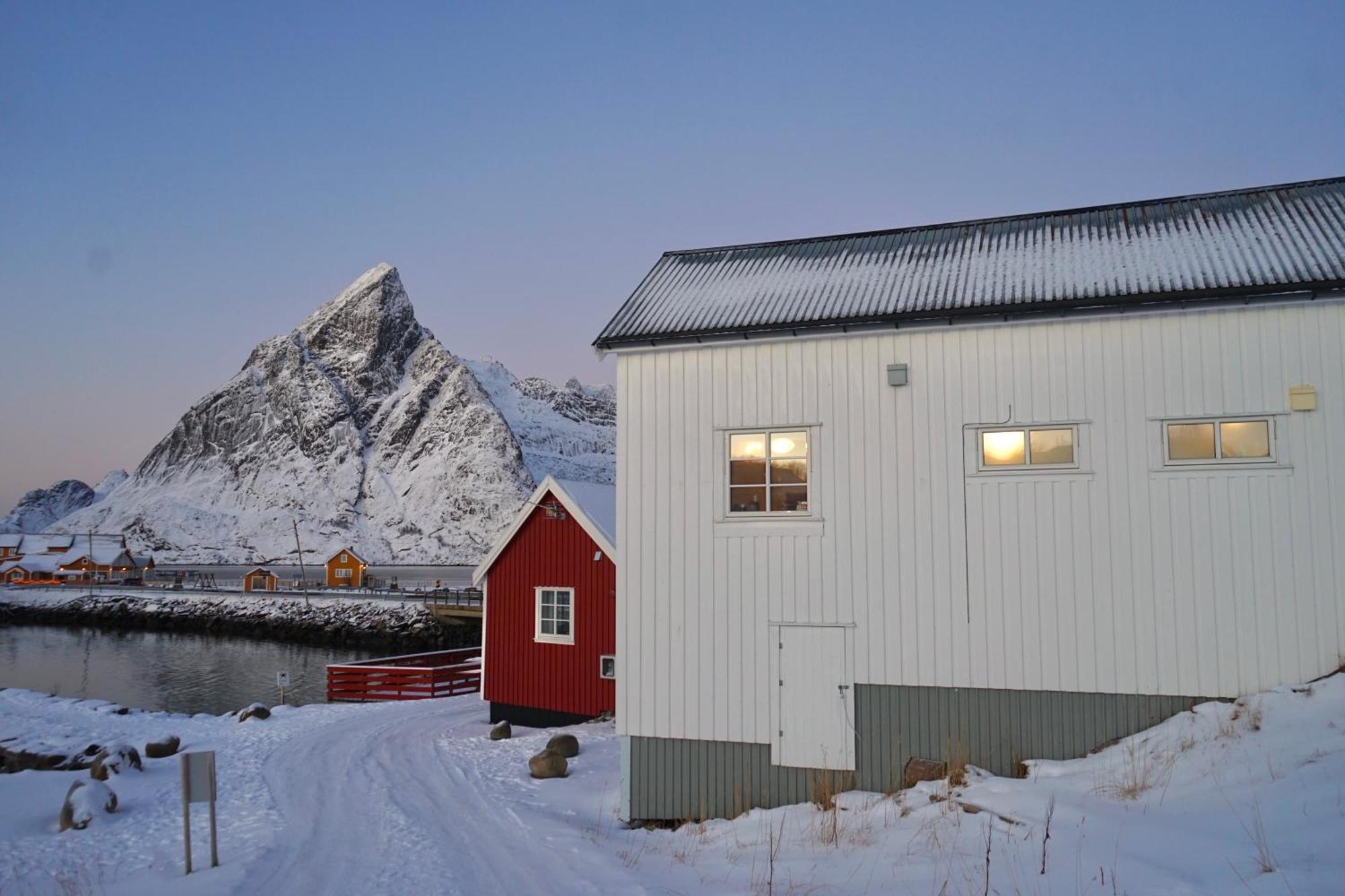 Villa Little White House Reine Exterior foto