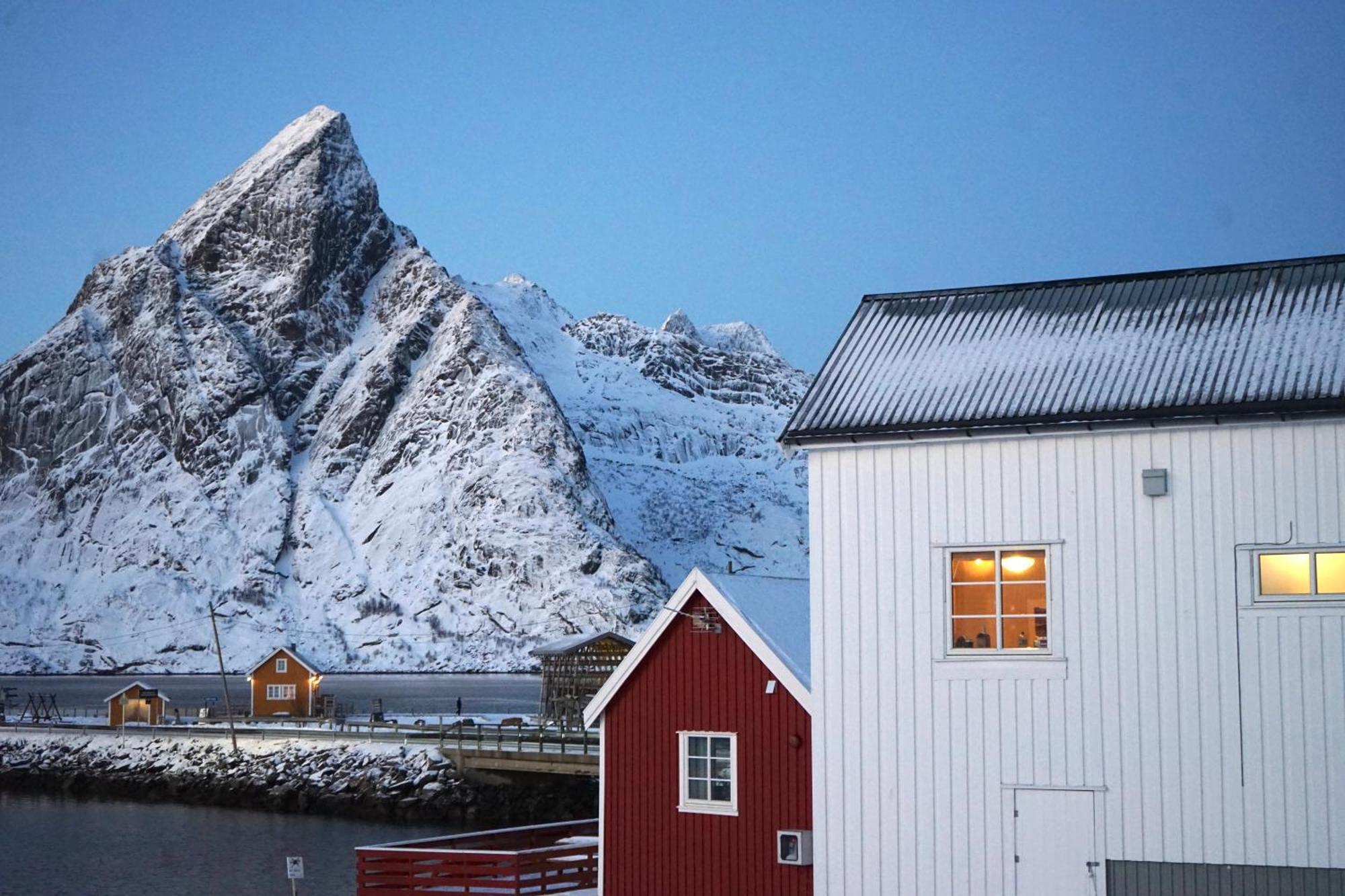 Villa Little White House Reine Exterior foto